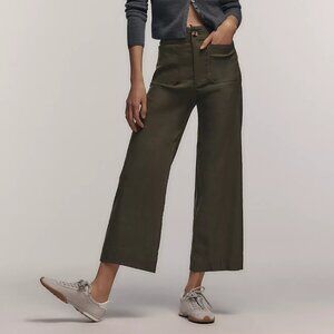 The Colette Magic Fabric Crop Wide-Leg Pants by Maeve